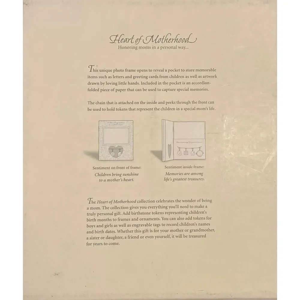 NIB Heart of Motherhood Sentimental Picture Frame - Picture 6 of 6